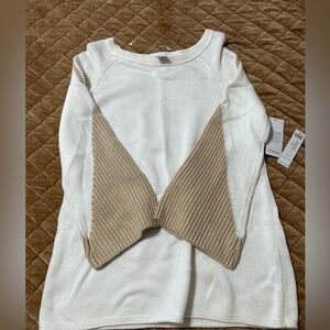 Chico's Cream Knit Sweater